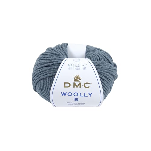 dmc-woolly-490-07-lana-merino-aran-superwash-50-g-80-m-verde-scuro image 2