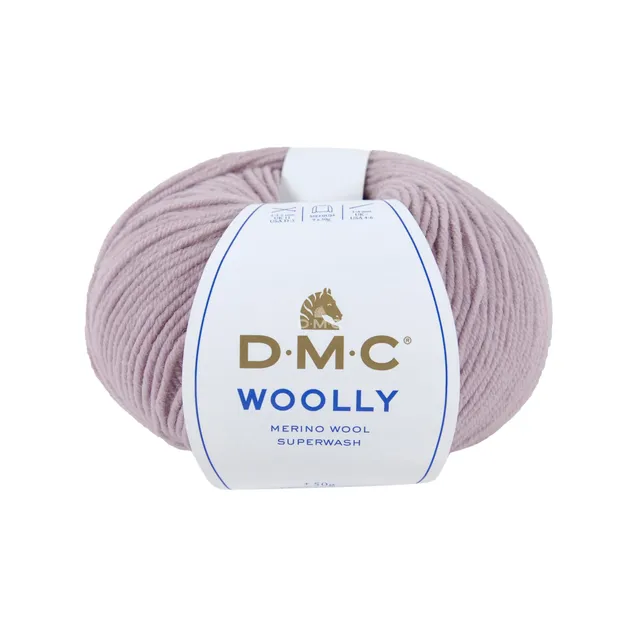 dmc-woolly-lana-merino-100-50-g-60-colori-disponibili image 1