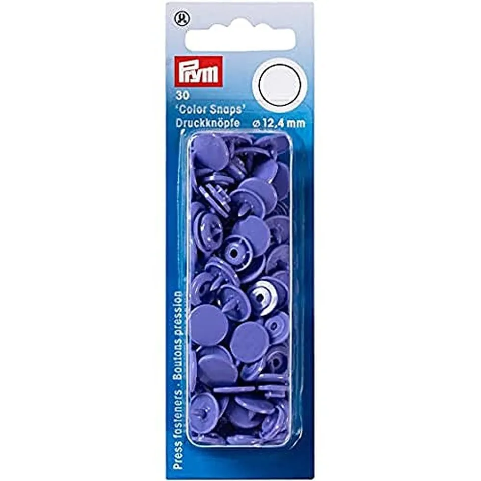 prym-bottoni-a-pressione-da-cucire-12-4-mm-lilla-viola-30-pz image 1