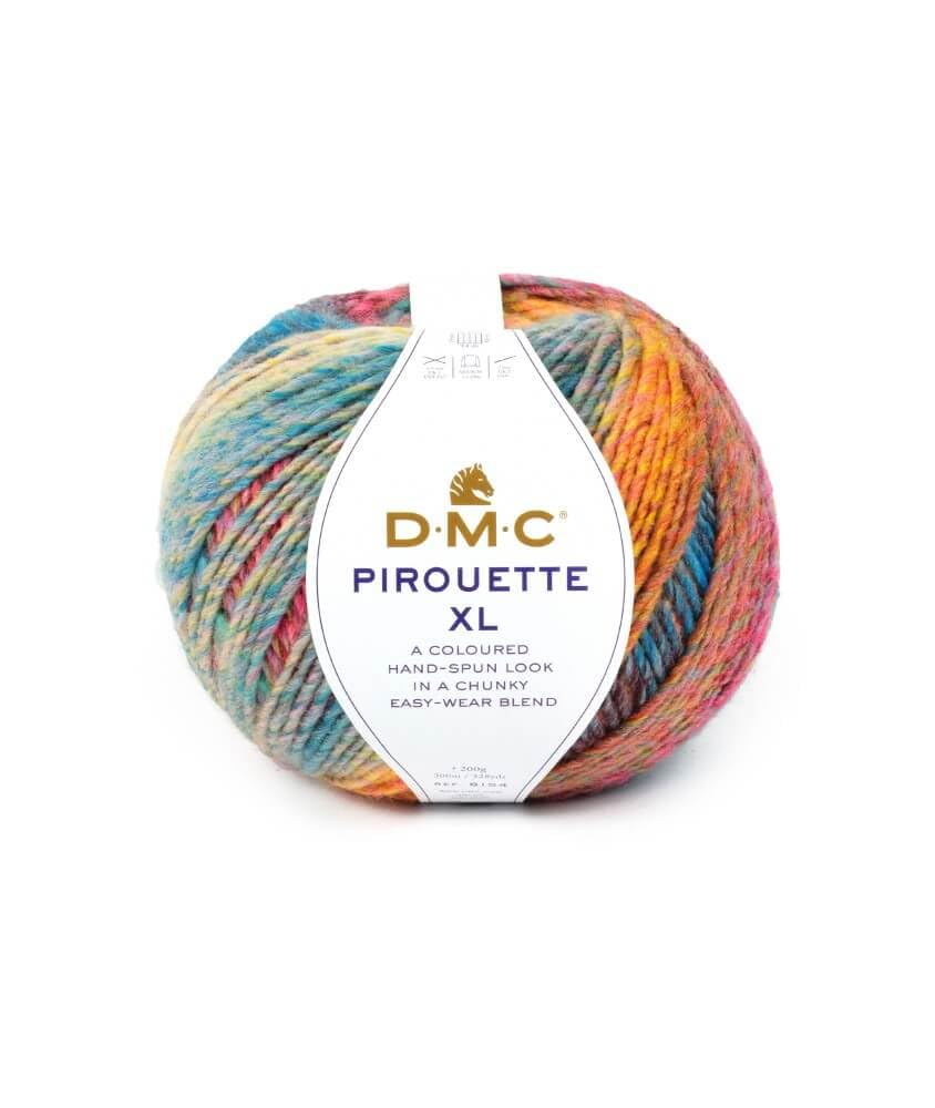 dmc-pirouette-xl-filato-200-g-300-m-80-acrilico-20-lana-vergine-ferri-6-5 image 2