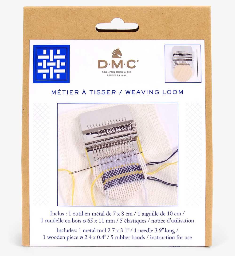 dmc-weaving-loom-telaietto-da-tessitura-14-uncini-11-cm image 1