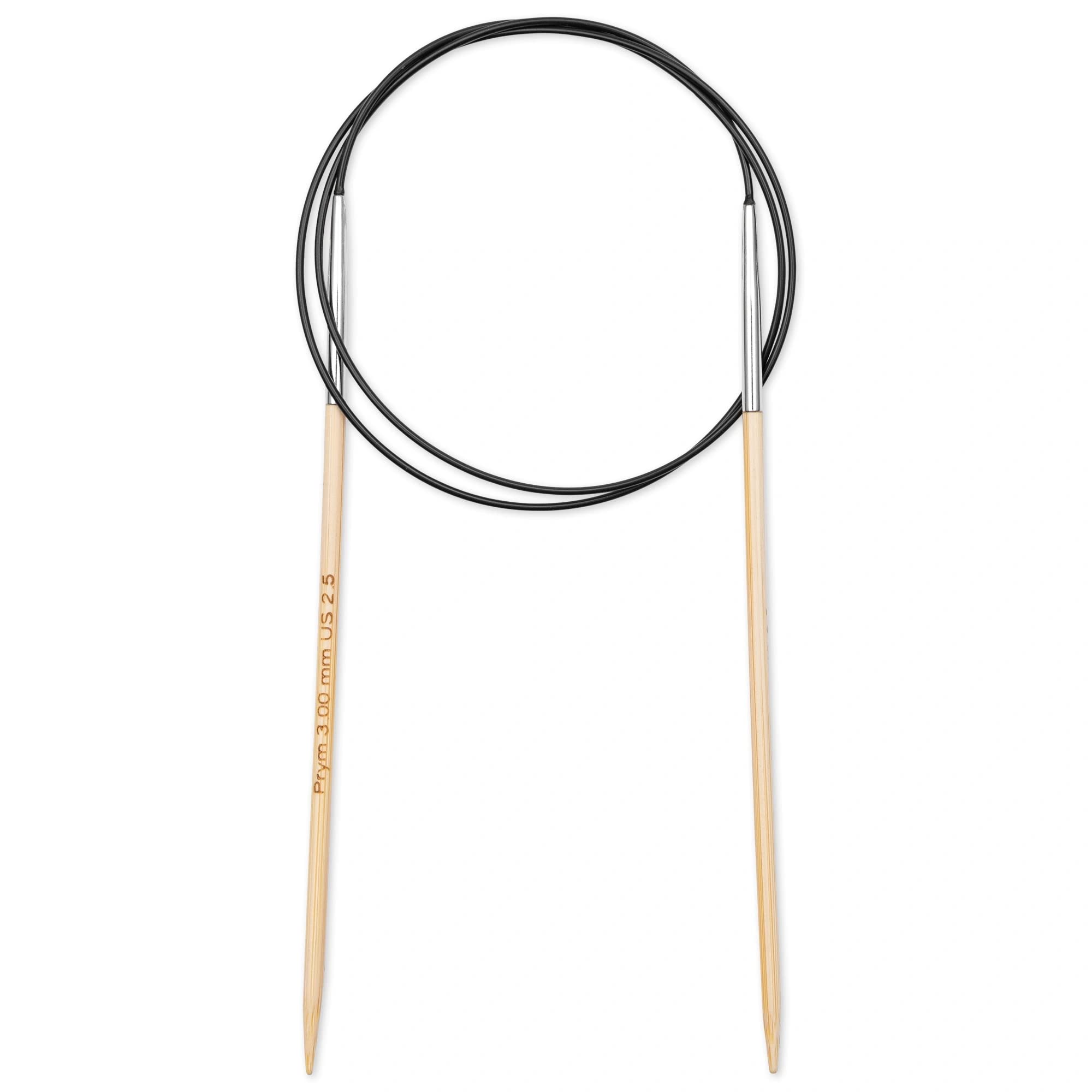 prym-1530-ferri-circolari-in-bamb-80cm-3-00mm-1-ferro image 2