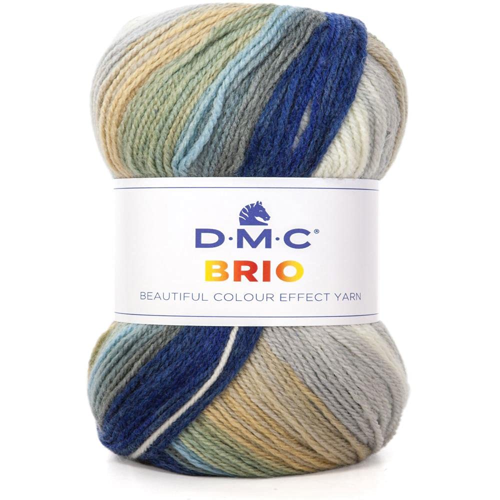 dmc-brio-filato-da-maglia-stampato-100-g-345-m image 1
