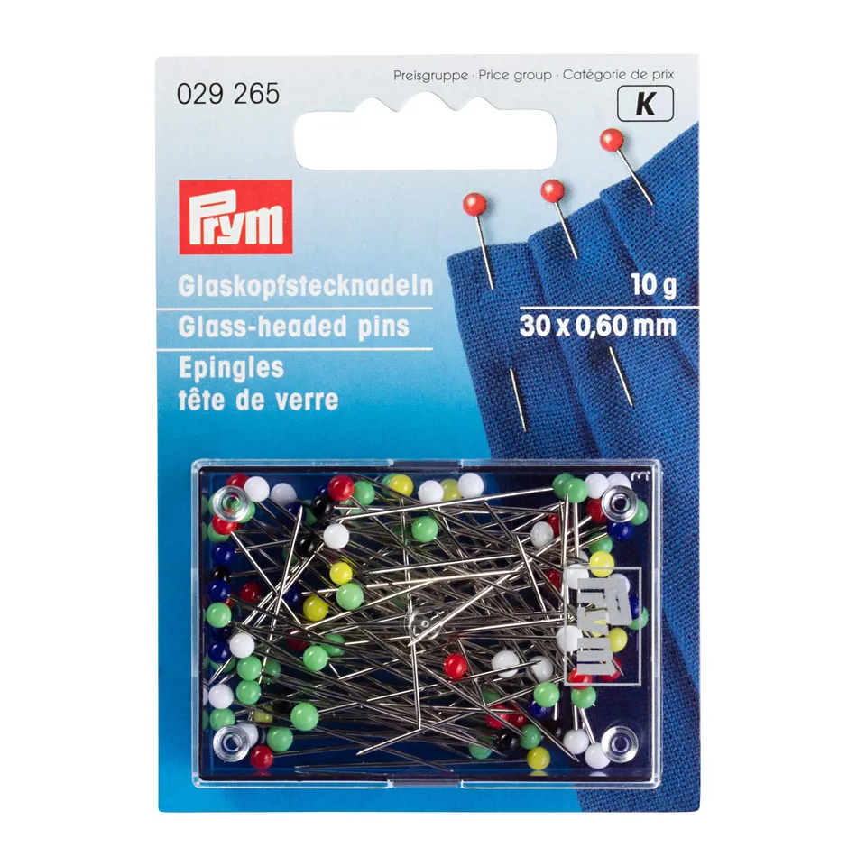 prym-spilli-con-testa-di-vetro-argento-0-60-x-30-mm-1-pezzo image 1