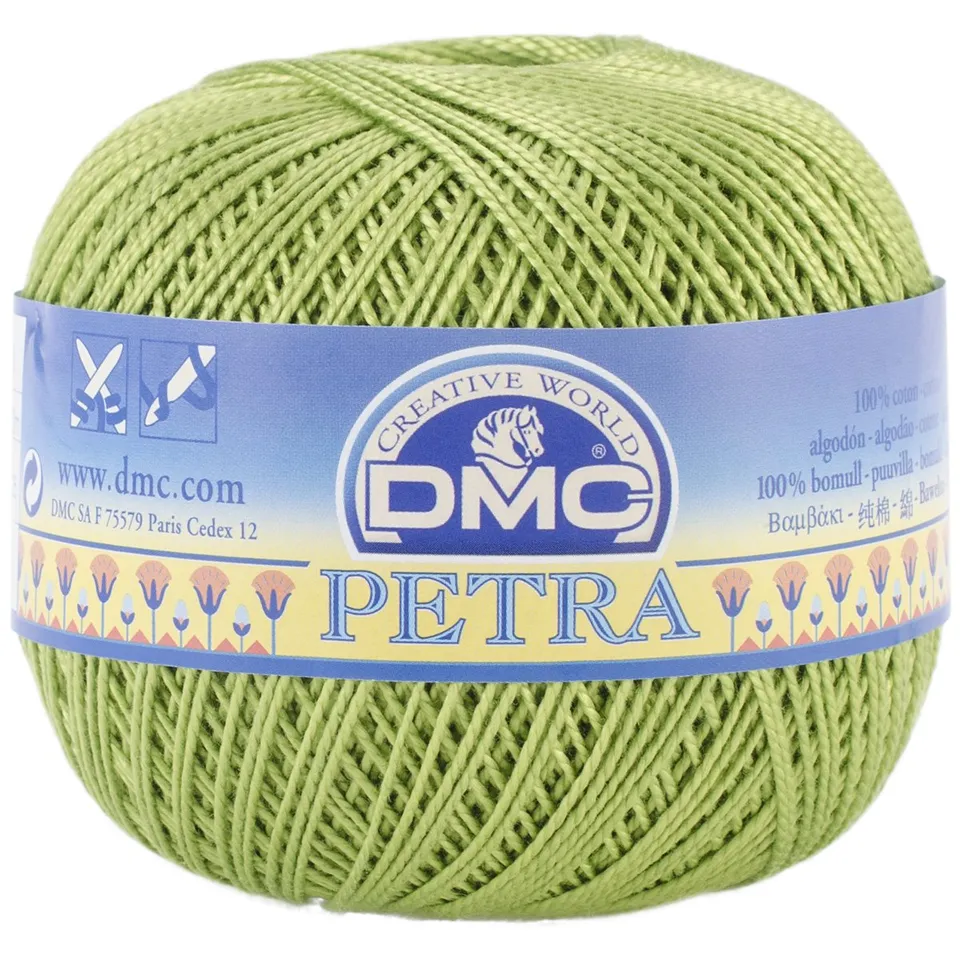 dmc-petra-n-5-filato-cotone-per-uncinetto-100-g-400-m image 1