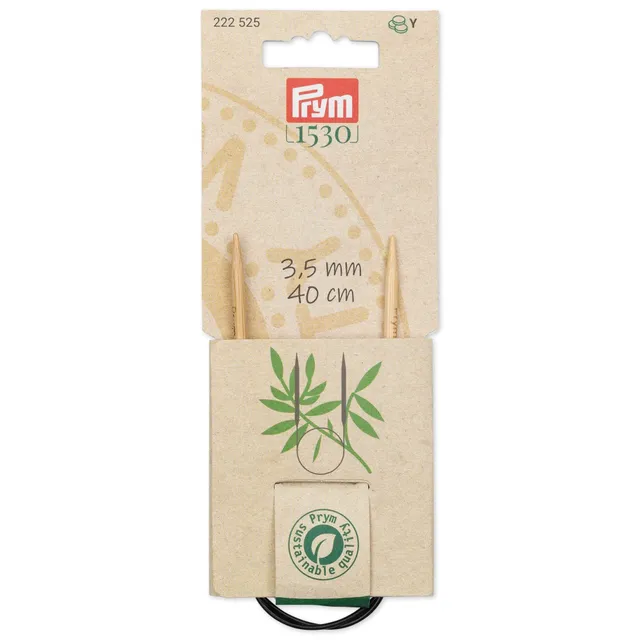 prym-1530-circolare-bamb-40cm-3-50mm-ferri-per-maglia image 1