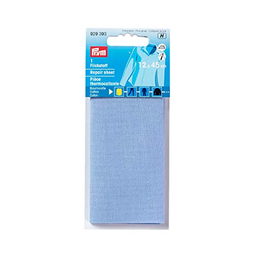 prym-foglio-di-riparazione-termoadesivo-12-x-45-cm-azzurro-cielo image 3