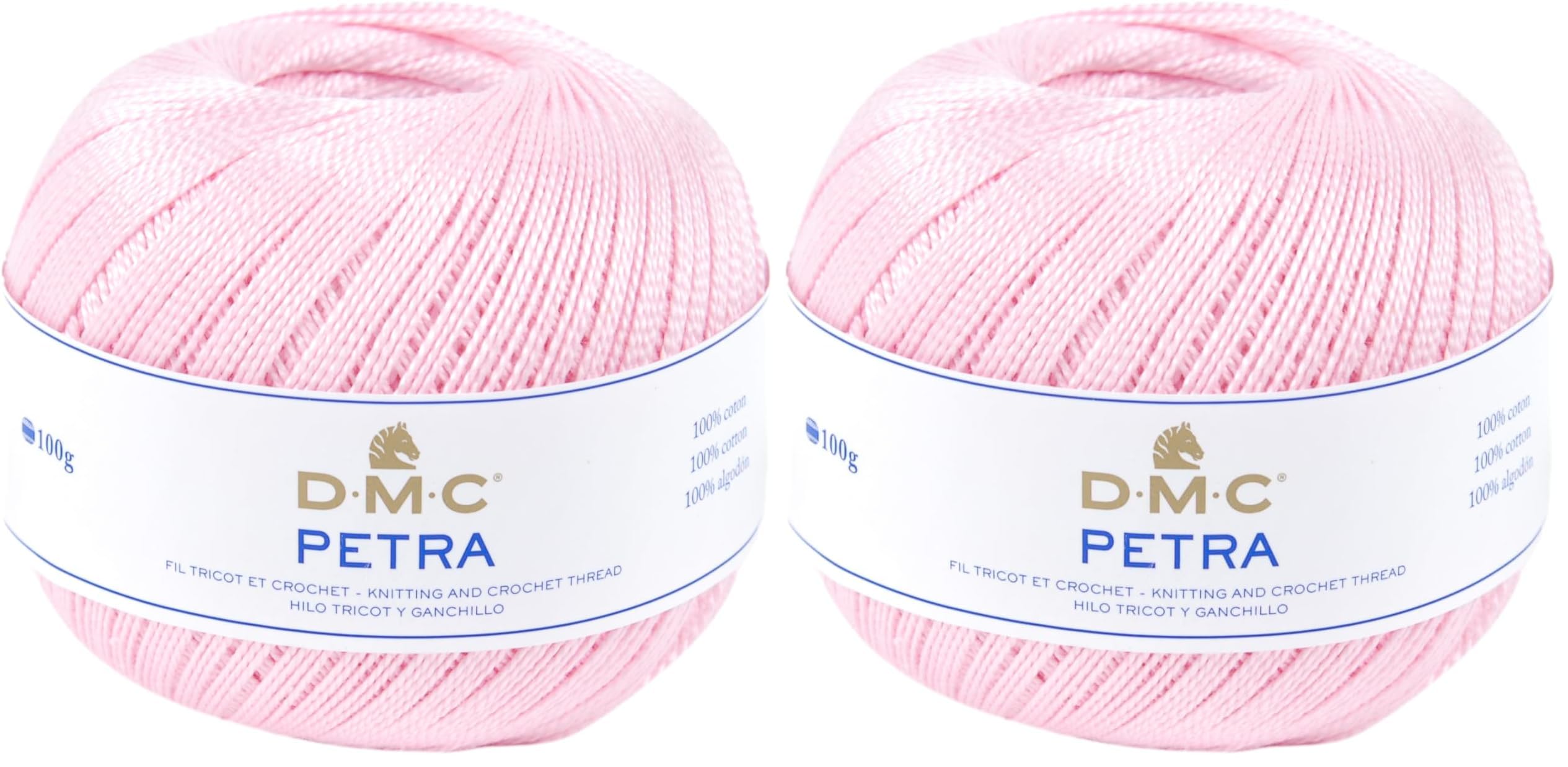 dmc-petra-n-3-filato-100-cotone-mercerizzato-100-g-280-m-per-uncinetto image 2