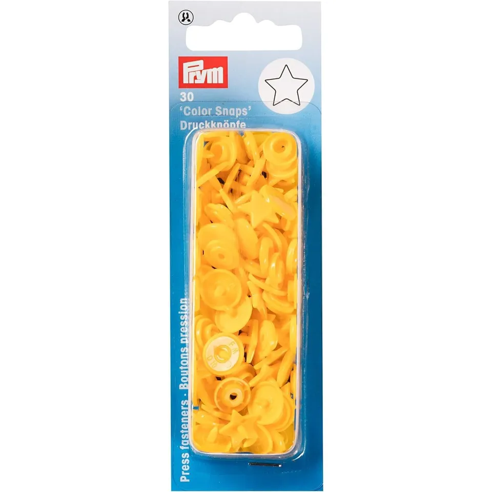 prym-393210-bottone-automatico-color-snaps-stella-plastica-30-set image 1