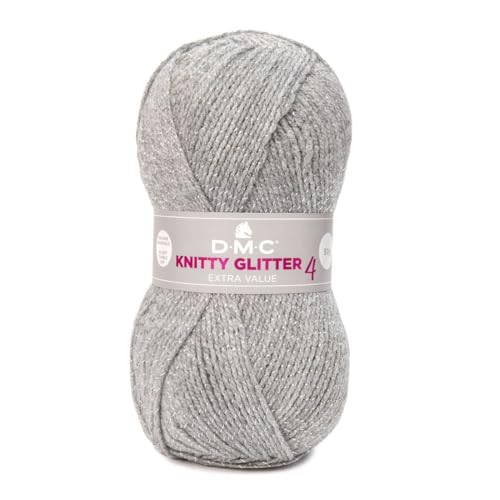 dmc-knitty-4-glitter-filato-acrilico-metallizzato-ferri-n-4-50-g-148-m-2 image 2