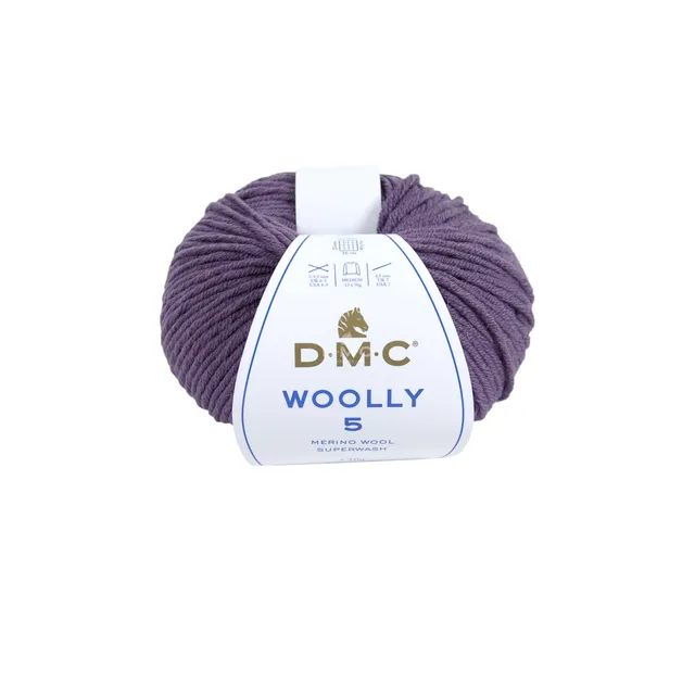 dmc-woolly-100-lana-merino-50-g-gomitolo-per-maglia-3 image 1