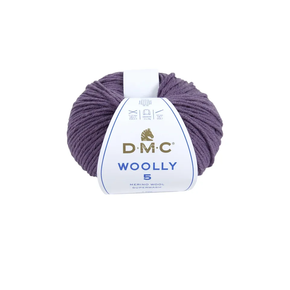 dmc-woolly-100-lana-merino-50-g-gomitolo-per-maglia-3 image 1