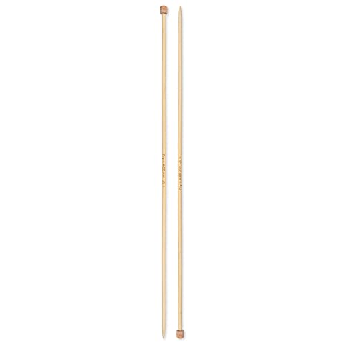 prym-1530-ferri-da-maglia-a-punta-singola-bamb-33-cm-4-00-mm-naturale image 5