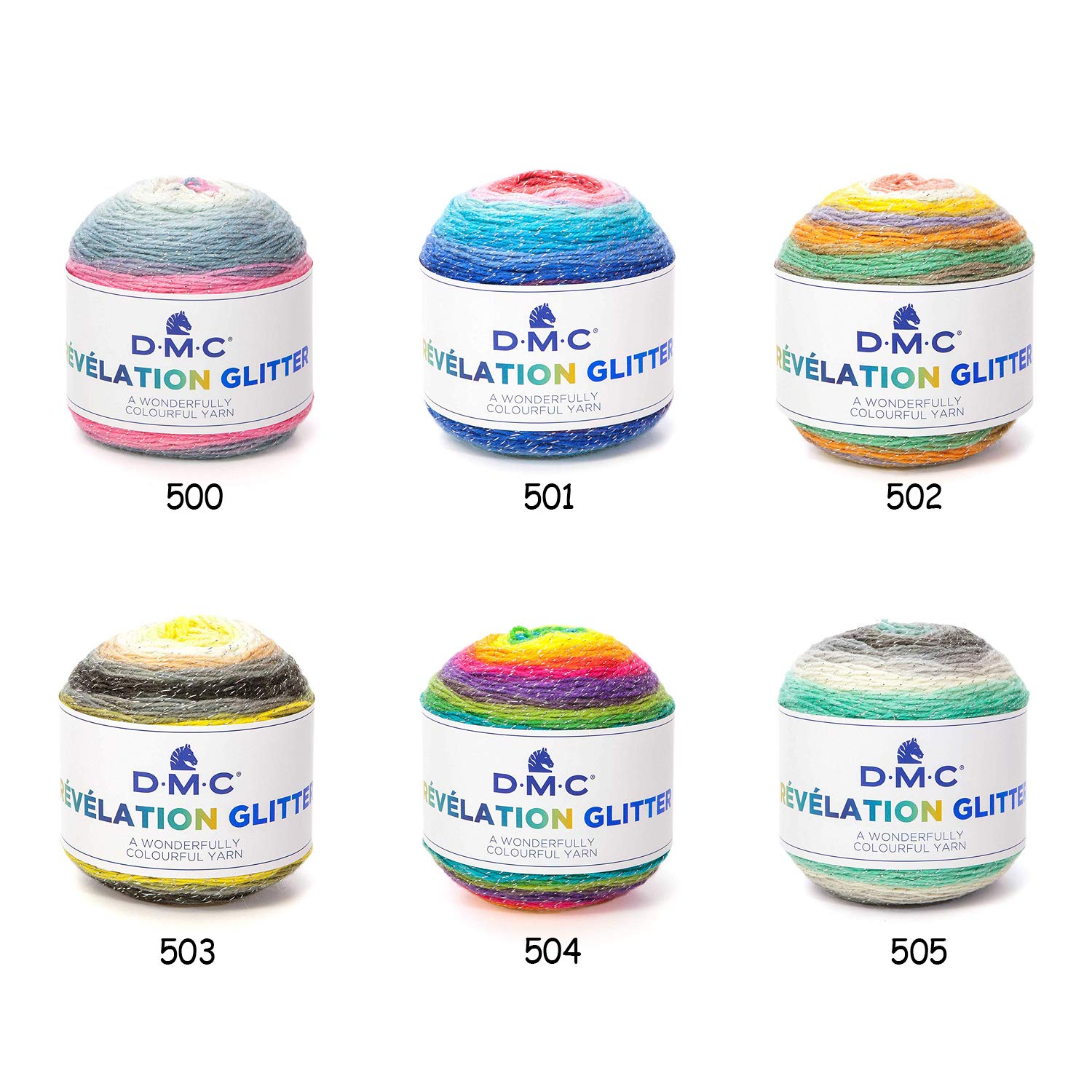 dmc-r-v-lation-filato-multicolore-150-g-520-m image 2