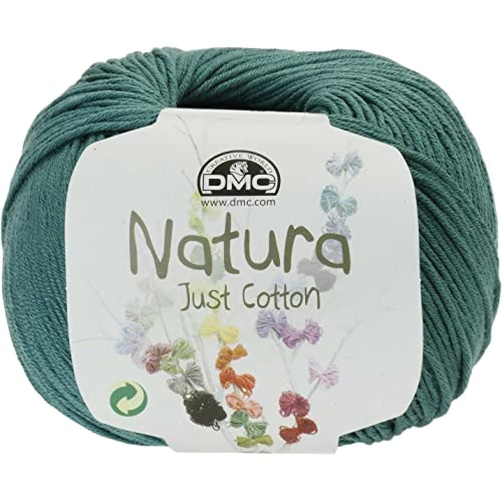 dmc-natura-n54-verde-fumo-filato-100-cotone-4-strati image 1