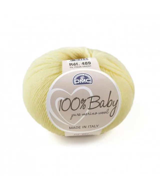 dmc-100-baby-filato-lana-merino-50-g-225-m-23-colori-tinta-unita image 1