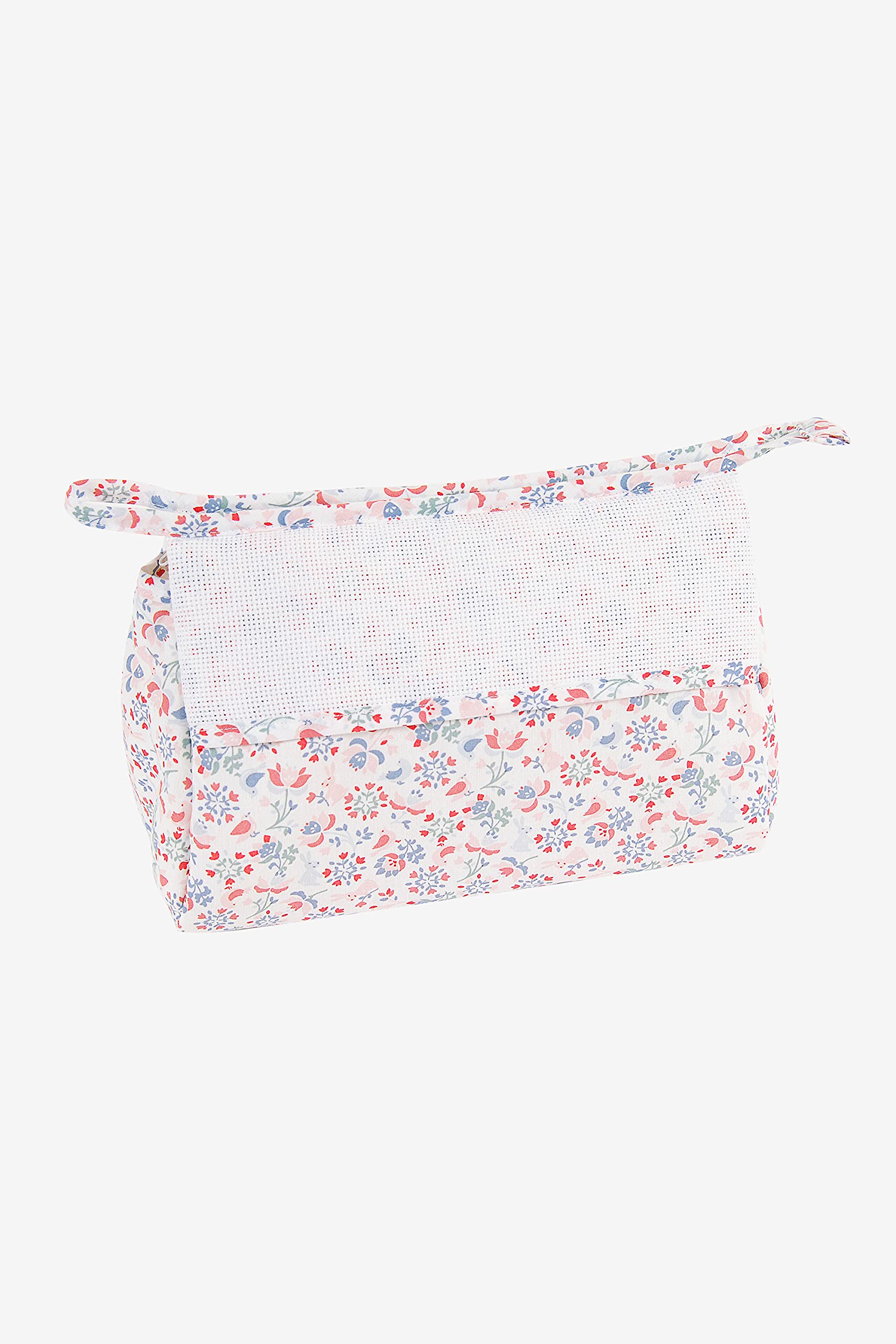 dmc-trousse-da-bagno-folk-in-tela-aida-14ct-da-ricamare-a-punto-croce image 1