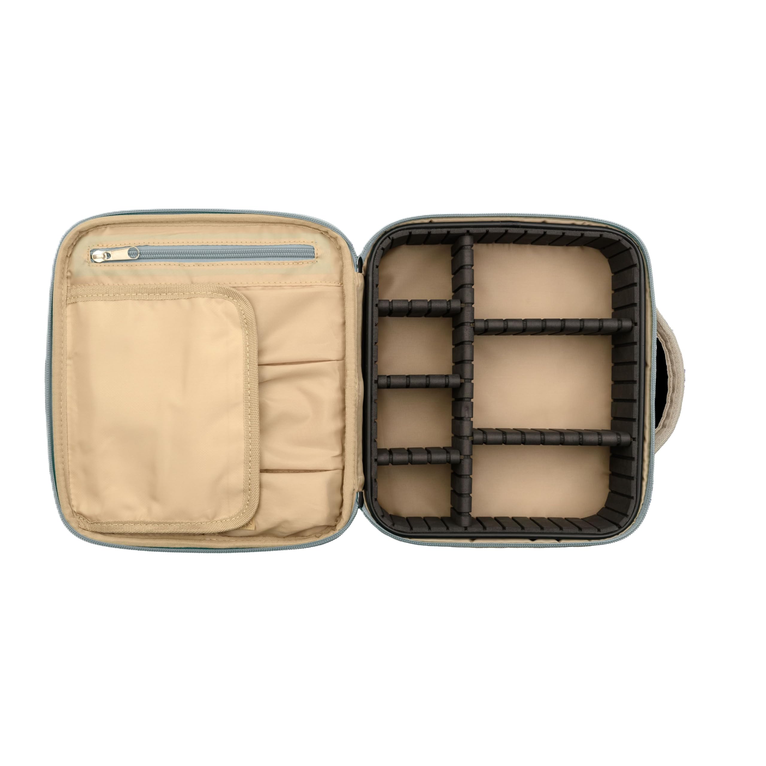 prym-612851-vario-valigia-da-cucito-beige-26x24x11-cm-organizer-con-scomparti-re image 3