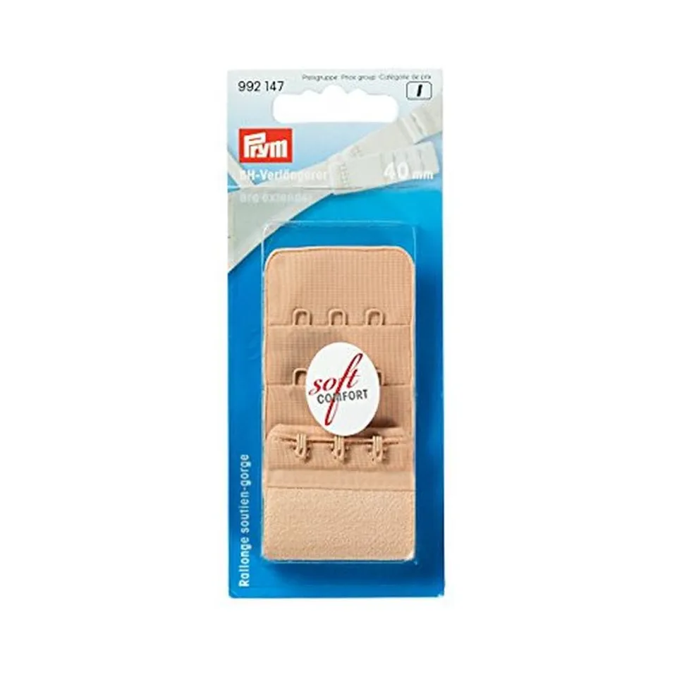 prym-estensore-reggiseno-beige-3x3-ganci-40-mm image 1
