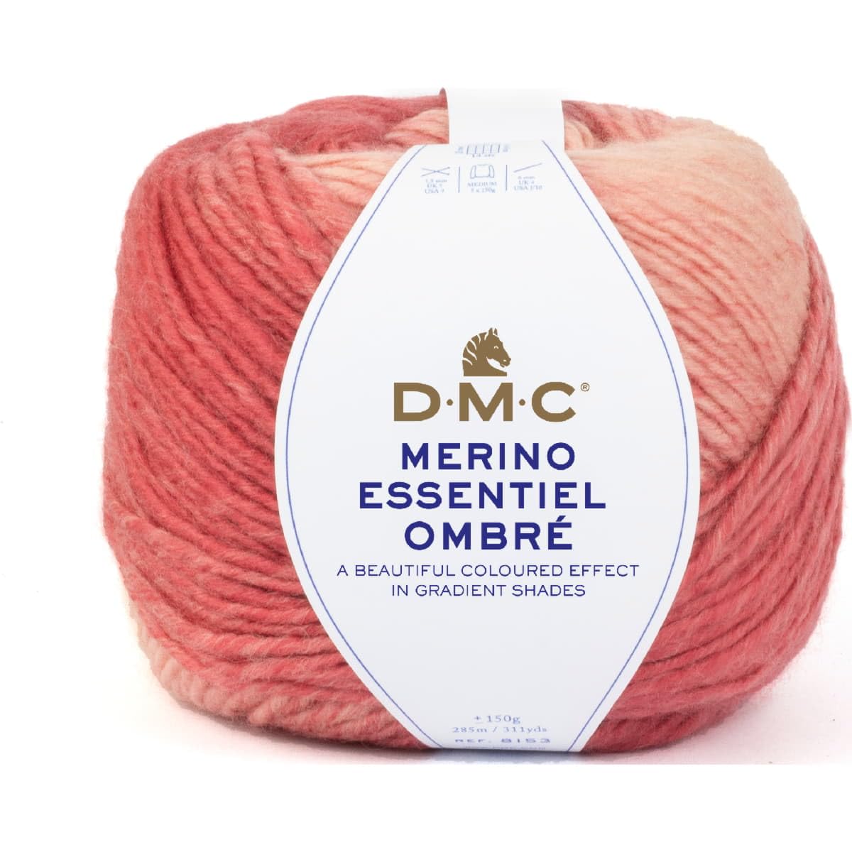 dmc-merino-essentiel-ombr-filato-lana-150-g-285-m-ferri-5-6 image 2