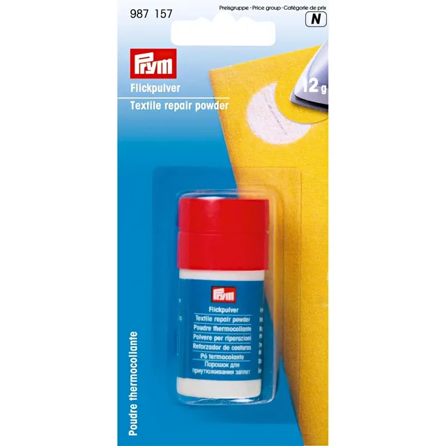 prym-polvere-riparazione-tessile-termoadesiva-1-pezzo image 1