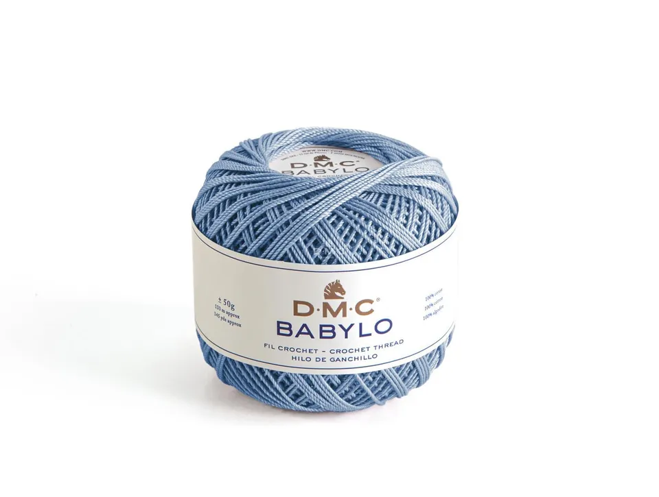 dmc-babylo-filo-di-scozia-da-uncinetto-cotone-per-casa-accessori-e-abbigliamento image 1