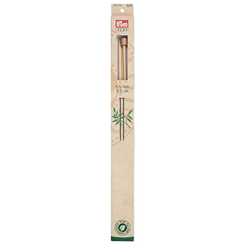 prym-1530-ferri-da-maglia-in-bamb-a-punta-singola-33-cm-5-5-mm-us-9-2-pezzi image 4