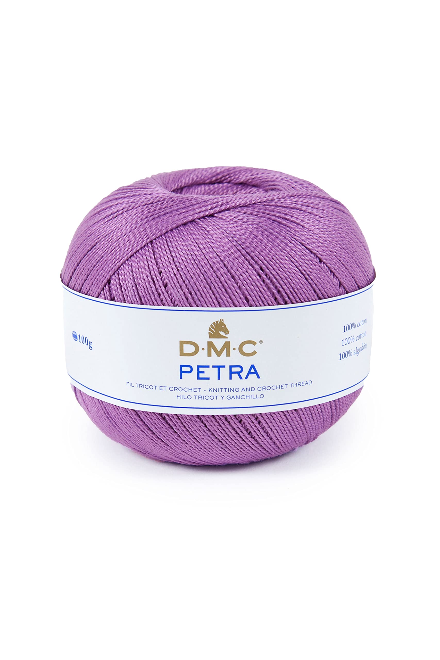 dmc-petra-n-3-filato-cotone-per-uncinetto-100-g-280-m-3 image 1