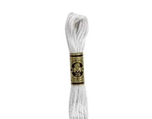 dmc-moulin-sp-cial-117mc-0001-filo-da-ricamo-cotone-bianco-8-m image 6