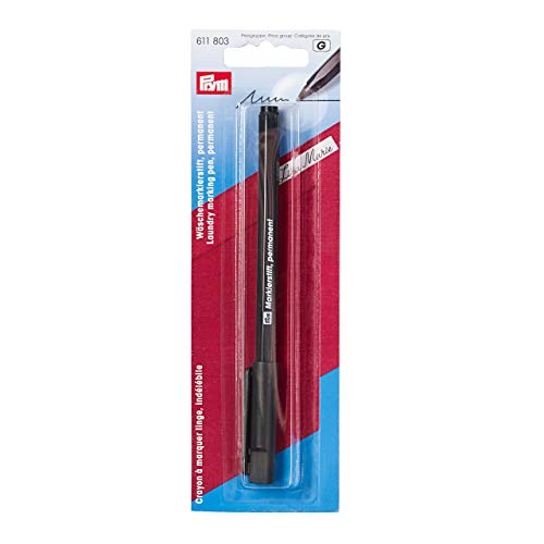 prym-pennarello-a-cera-nero-per-tessuti-con-ricarica image 6