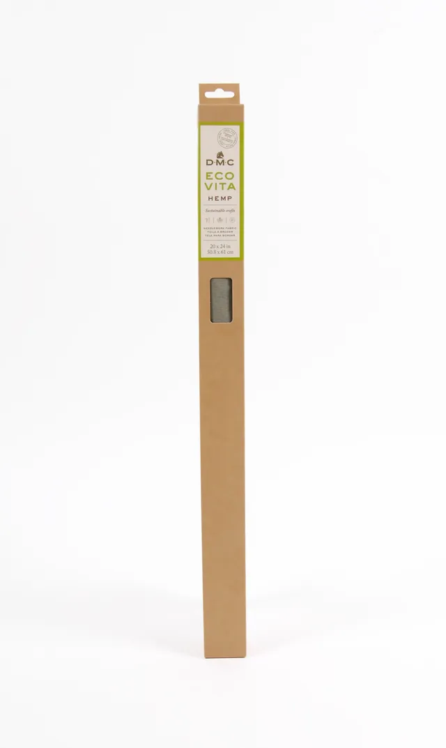 dmc-eco-vita-tela-canapa-per-ricamo-e-punch-needle-2 image 1
