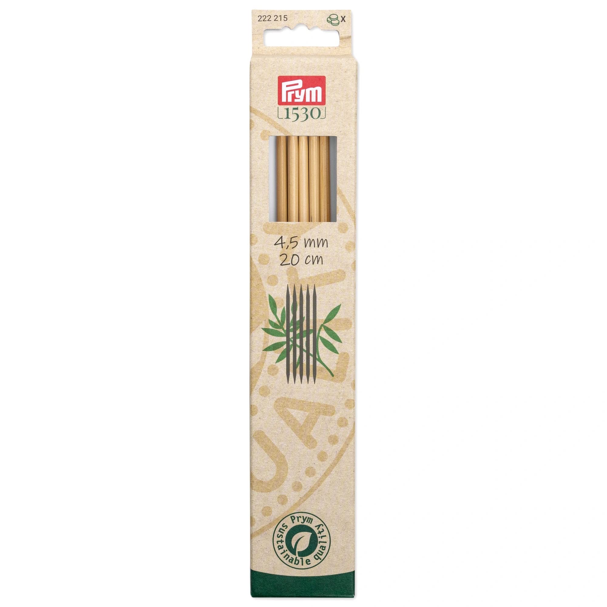 prym-1530-ferri-bamb-a-doppia-punta-20-cm-4-50-mm-5-aghi image 1