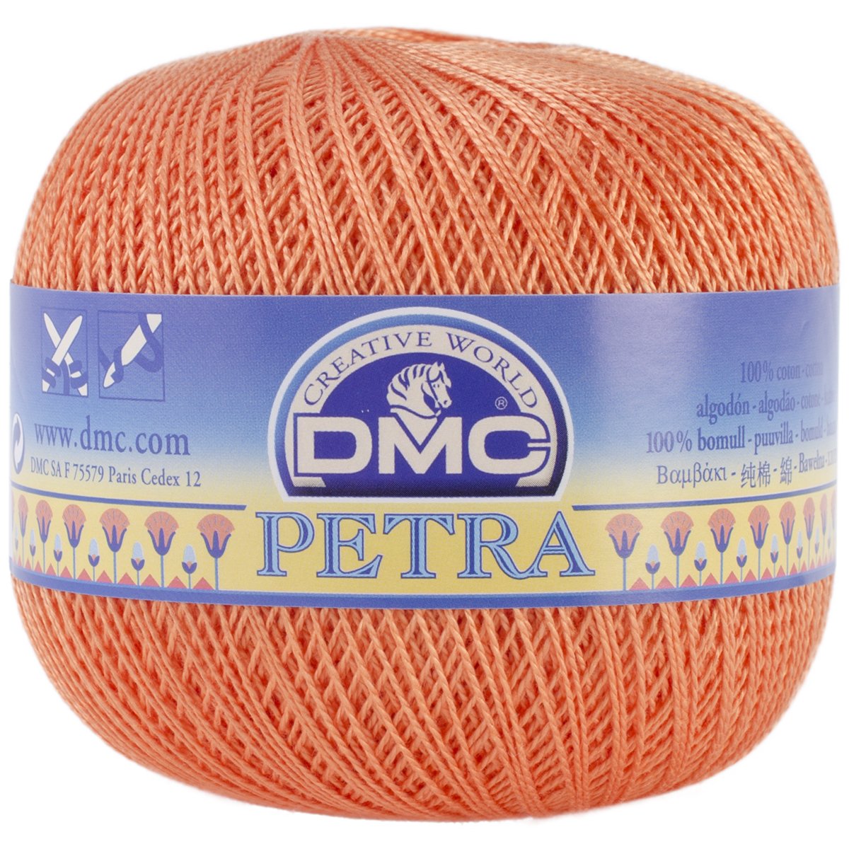 dmc-petra-n-5-filato-cotone-per-uncinetto-100-g-decorazione image 1