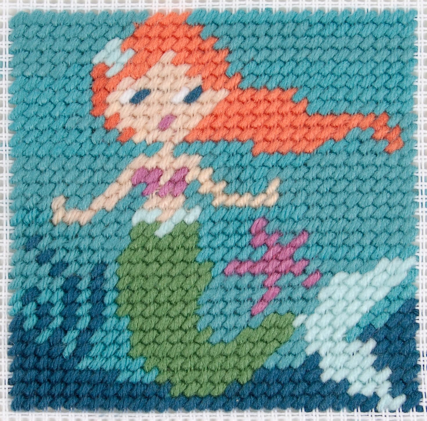 dmc-gift-of-stitch-marina-la-sirena-kit-arazzo-gobelin-facile-per-bambini image 2