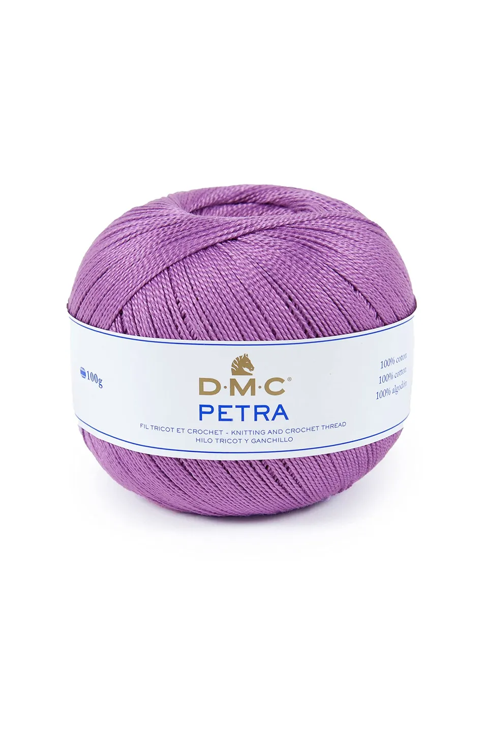 dmc-petra-n-3-filato-cotone-per-uncinetto-100-g-280-m-3 image 1