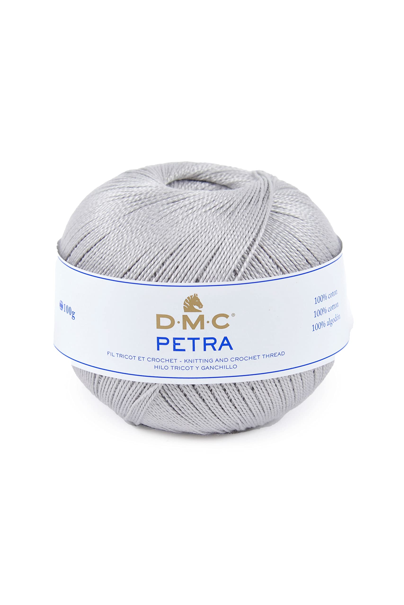 dmc-petra-n-3-filato-cotone-per-uncinetto-100-g-280-m-2 image 1