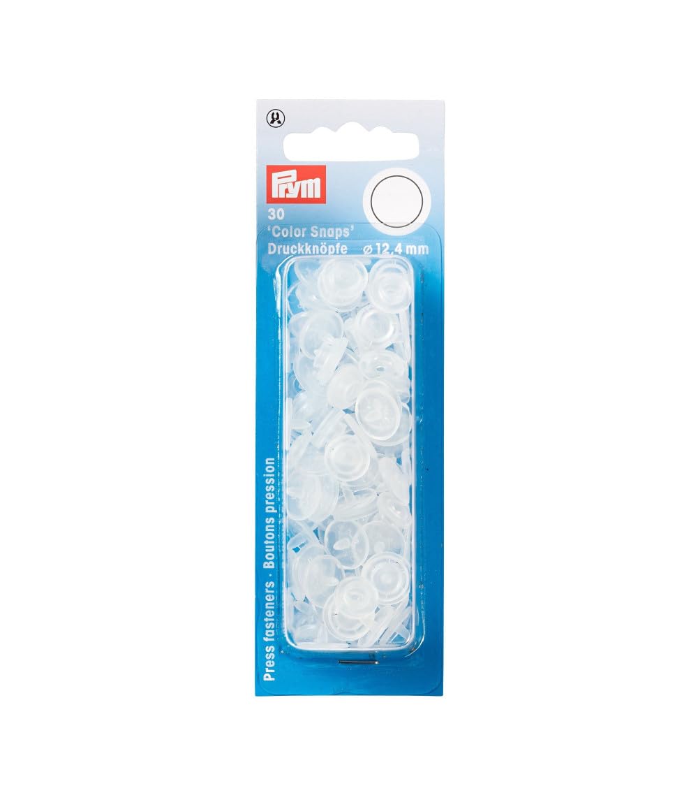 prym-colorsnaps-bottoni-a-pressione-rotondi-opachi-trasparenti-12-4-mm-30-pezzi image 1