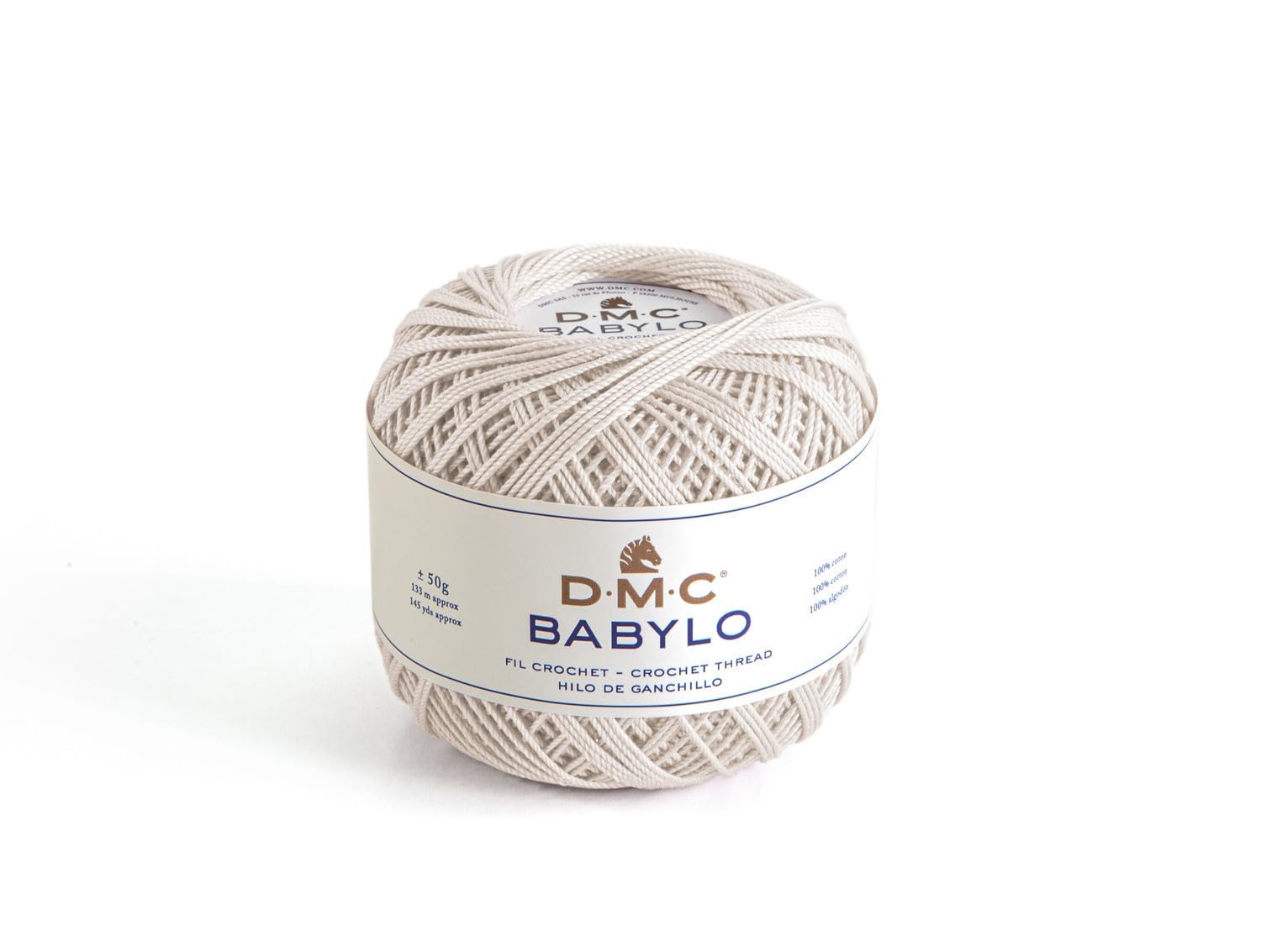dmc-babylo-n-10-filato-uncinetto-cotone-50-g-per-pizzi-e-centrini image 1