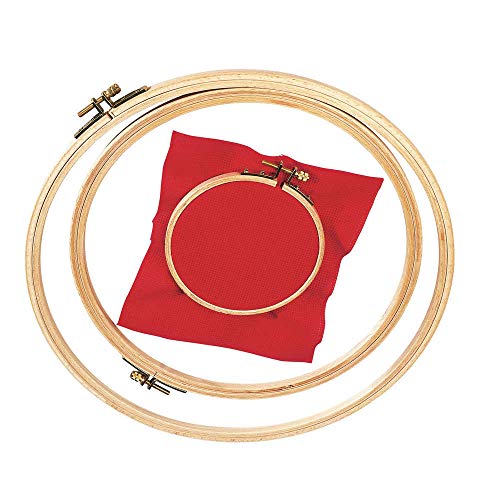 dmc-telaio-da-ricamo-in-legno-di-faggio-18-5-cm-cerchio-per-punto-croce image 3