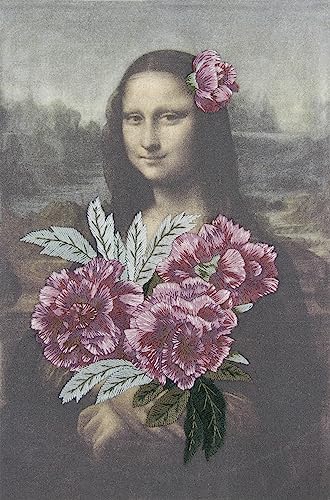 dmc-le-louvre-kit-ricamo-avanzato-gioconda-e-peonie image 8