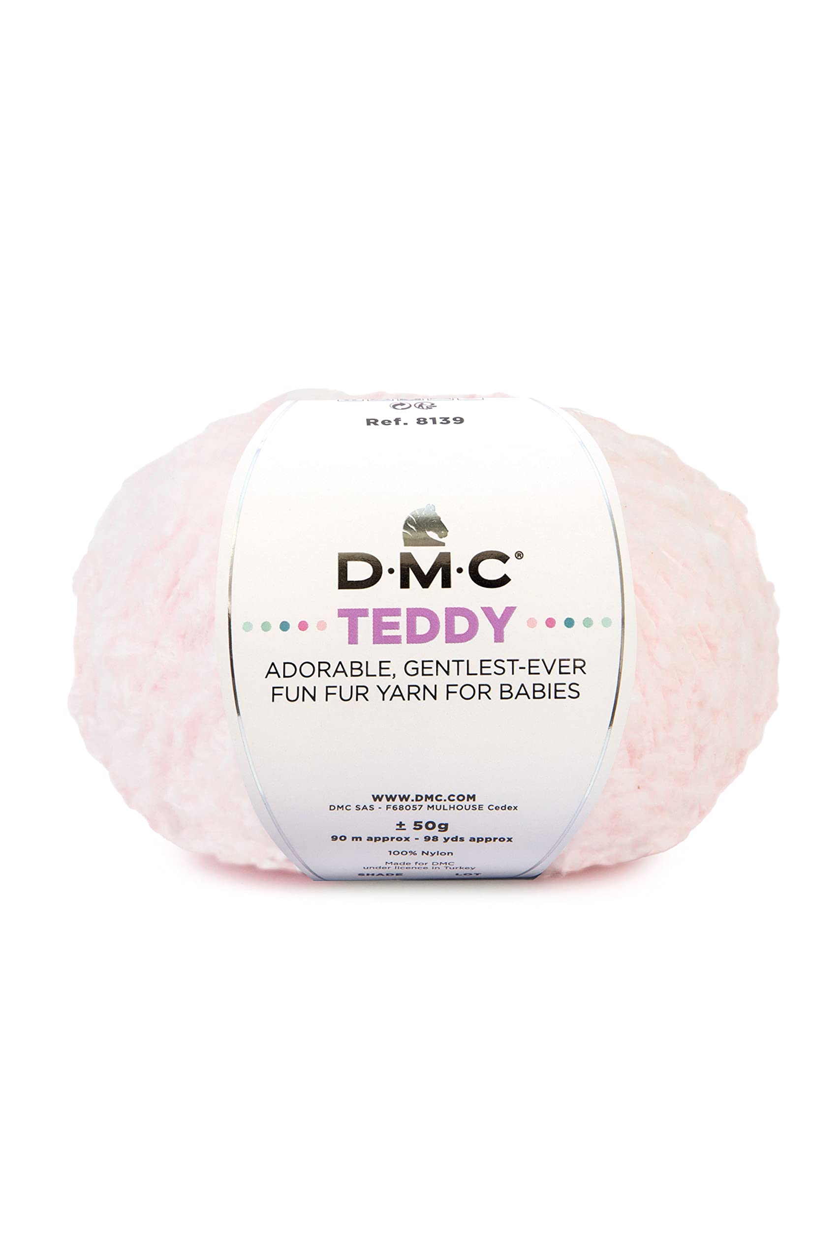 dmc-teddy-filato-morbido-100-poliammide-50-g-90-m-per-bimbi image 1