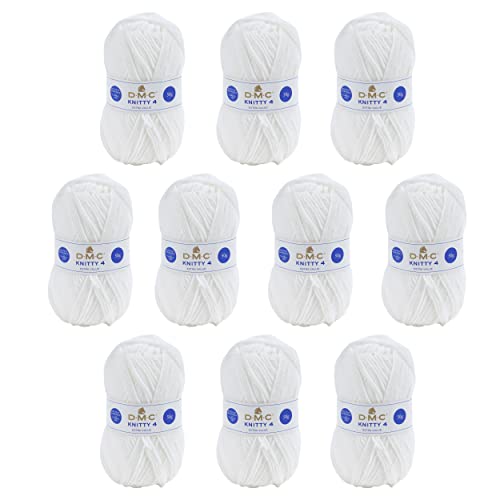 dmc-knitty-4-filato-acrilico-50-g-140-m-set-10-gomitoli-spiegazioni-maglione image 7
