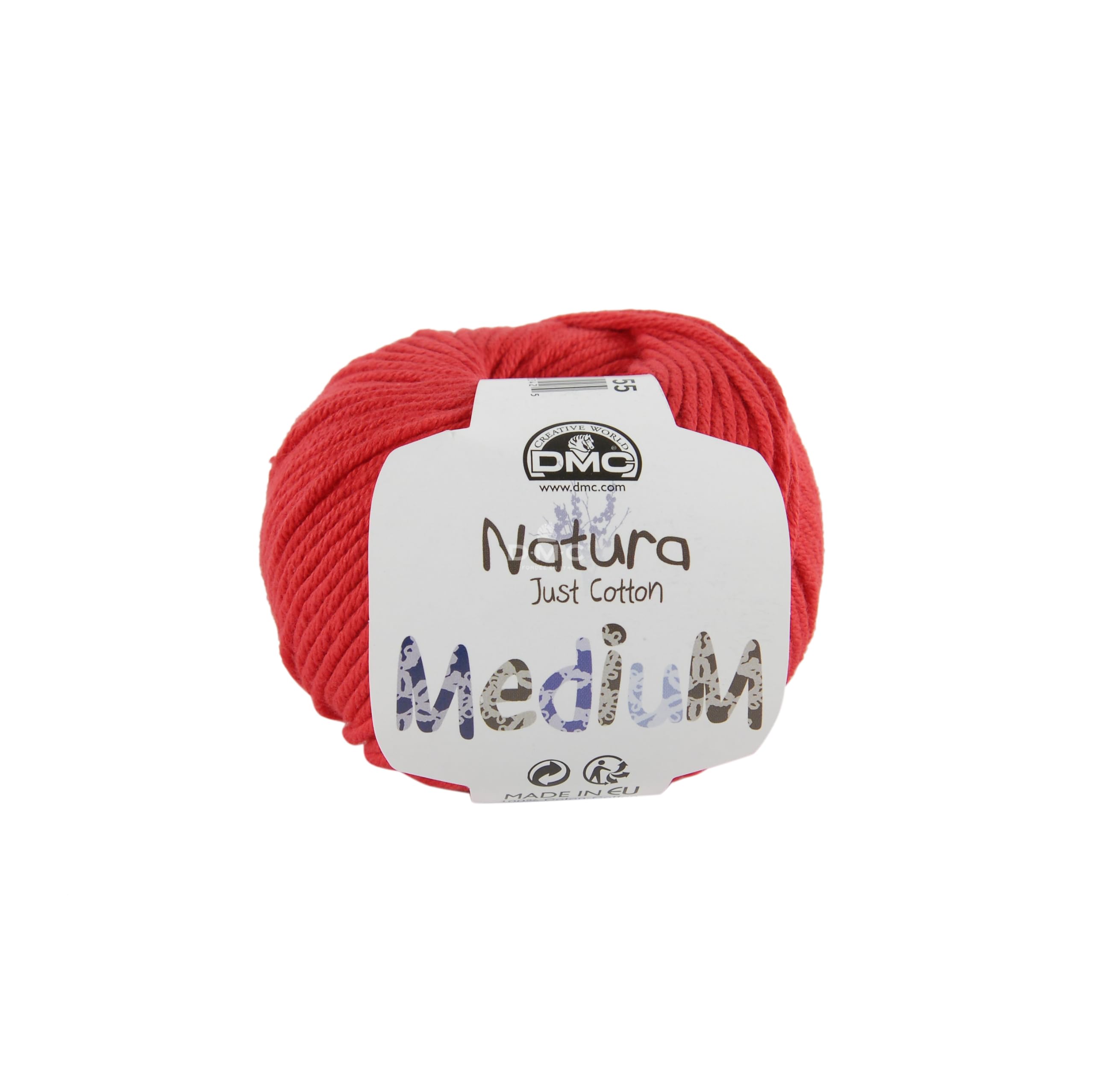 dmc-natura-medium-50-g-75-m-filato-100-cotone-pettinato-per-capi-e-casa image 3