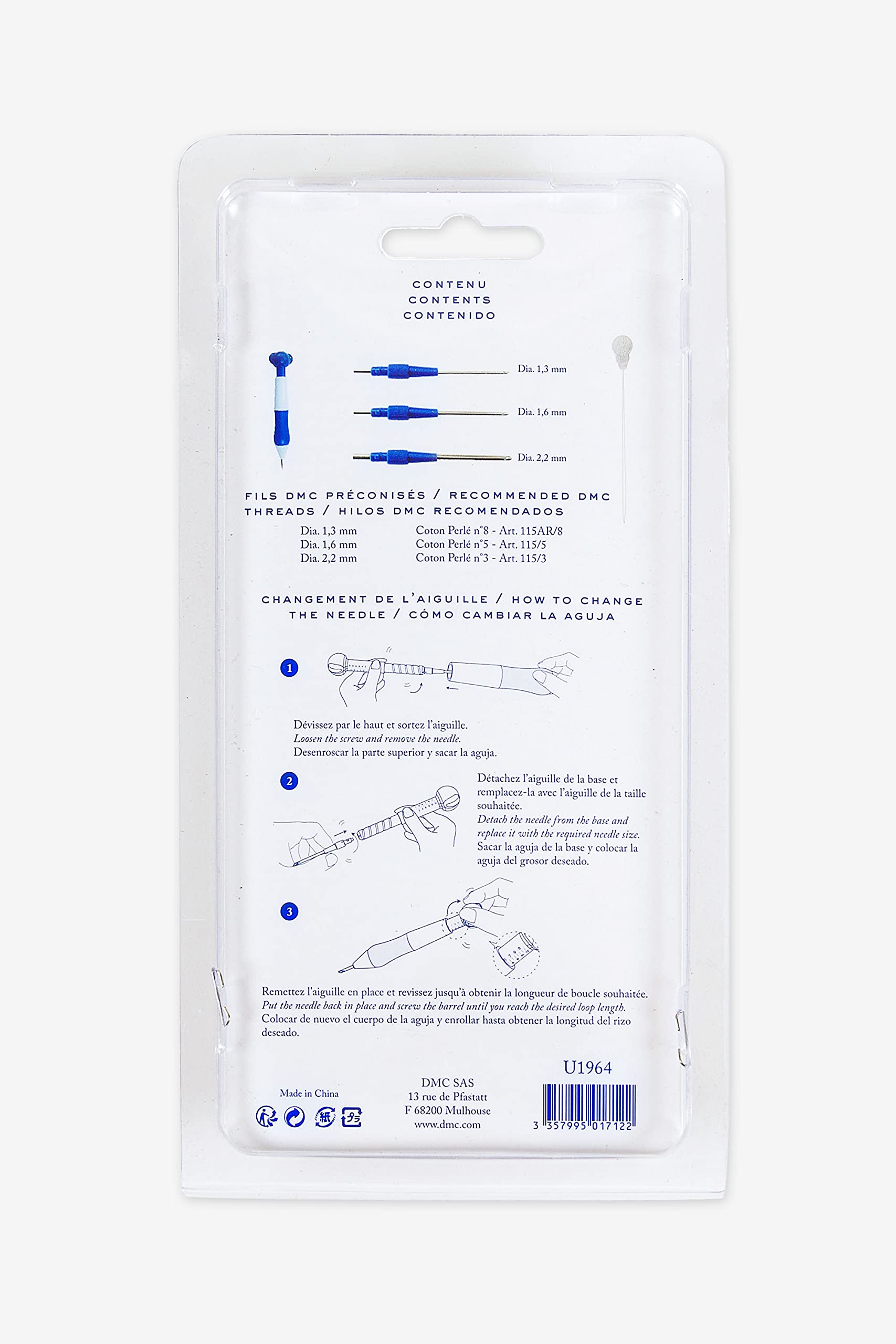 dmc-strumento-per-punch-needle-fine-con-3-punte image 3