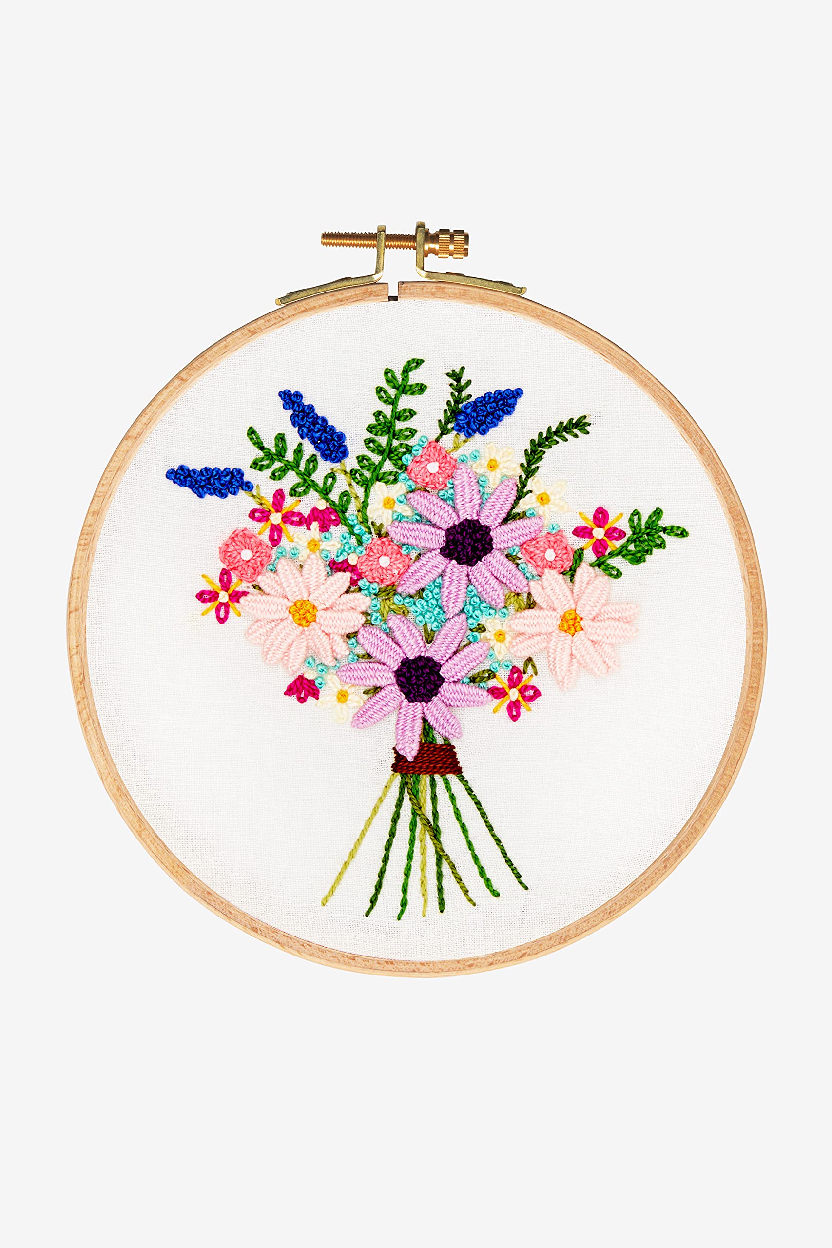 dmc-kit-bouquet-misto-gift-of-stitch-kit-ricamo-tradizionale-cosmos image 1