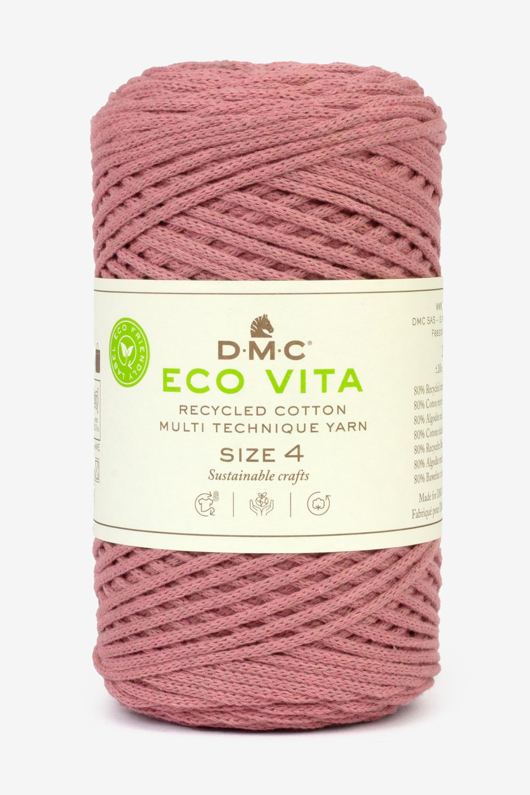 dmc-eco-vita-4-filato-in-cotone-riciclato-250-g-200-m image 7