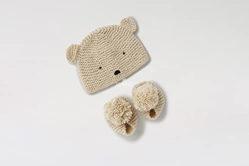 dmc-cappellino-scarpine-teddy-kit-maglia-neonato-0-6-mesi image 7