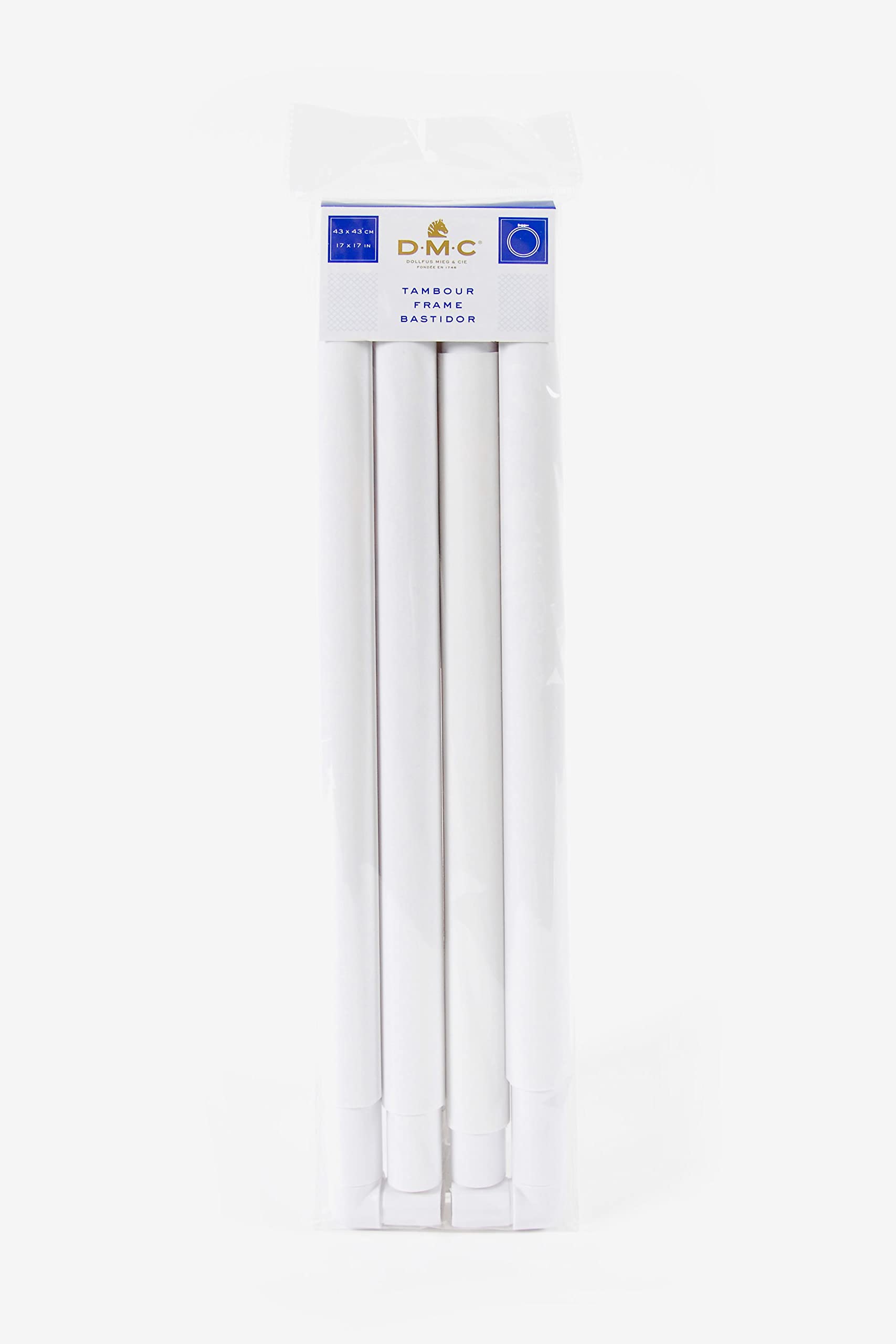 dmc-telaio-quadrato-bianco-per-punch-needle-e-ricamo image 1