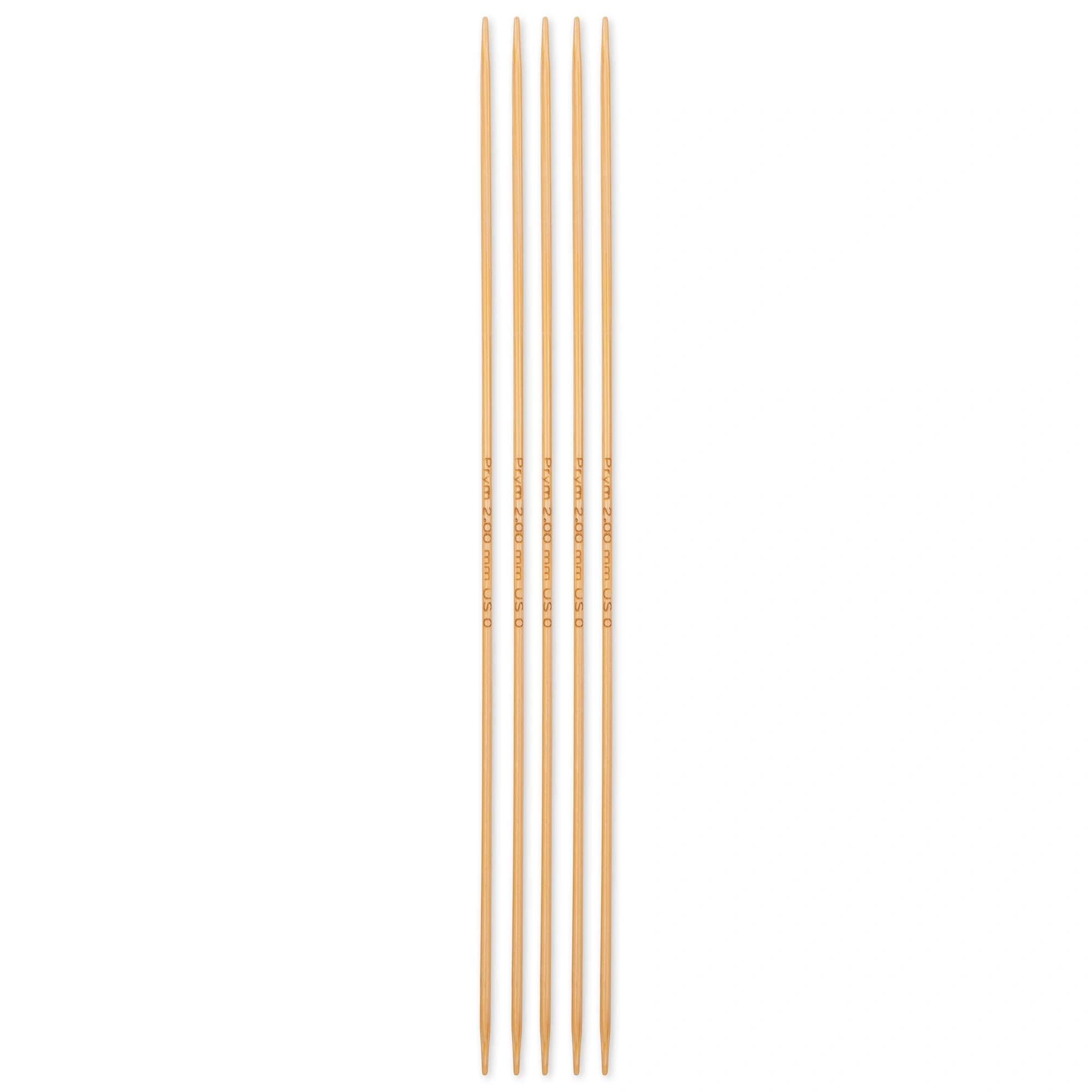 prym-1530-ferri-a-doppia-punta-in-bamb-20-cm-2-00-mm image 2