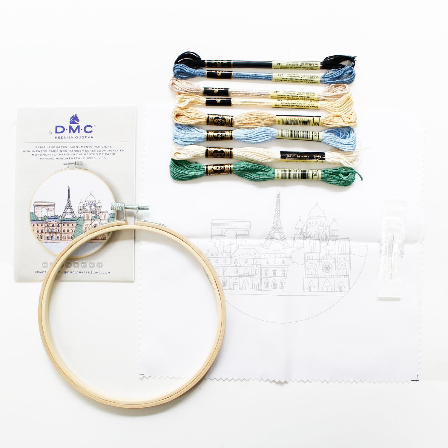 dmc-the-designer-collection-monumenti-di-parigi-di-kseniia-guseva-kit-ricamo-int image 3